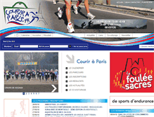 Tablet Screenshot of couriraparis.fr